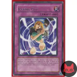 Yugioh Karma Cut SOI-EN053 Rare NM - Image 1