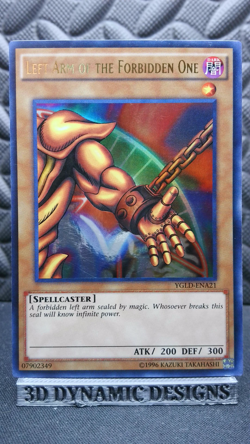 | Yugioh Left Arm of the Forbidden One YGLD-ENA21 Ultra Rare NM ?? | - Image 1