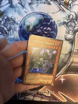 (ACL) Yugioh! Infernal Dragon - DP04-EN010 - Ultra Rare - 1st Edition LP/MP - Image 5