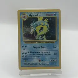 Pokemon Gyrados Holo Rare TCG Card 6/102 Base Set Ungraded LP/MP - Image 1