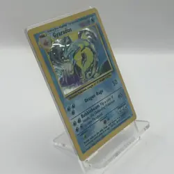 Pokemon Gyrados Holo Rare TCG Card 6/102 Base Set Ungraded LP/MP - Image 2