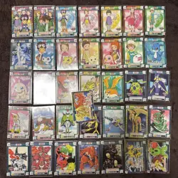 Lot of 36 Vintage Japanese TCG CCG Digimon Carddass Card bulk sale G53059 - Image 1
