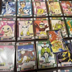 Lot of 36 Vintage Japanese TCG CCG Digimon Carddass Card bulk sale G53059 - Image 2