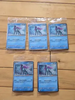 5x Fr Pokemon TCG Phantasmal Flames Promo Card EB Games Stamp Suicune SEALED Fr - Image 1