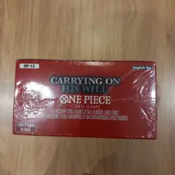 One Piece TCG: OP13 Carrying On His Will Booster Box Sealed English UK | SEALED - Image 5