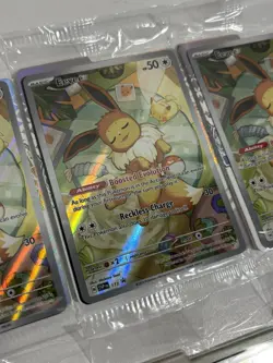 10 Card Lot - Eevee 173 - Pokemon Prismatic Evolutions Sealed Promo - Image 3