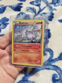 Pokemon 2013 Light Play Reshiram 17/116 Plasma Freeze Holo Card - Image 1