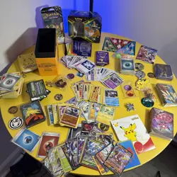 Massive Pokemon Card and Goodies Lot some Japanese - Image 1