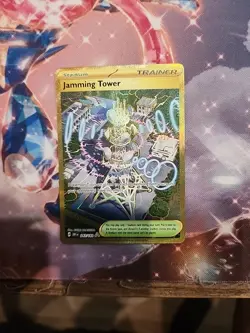 Pokemon TCG Trainer Jamming Tower Card 243/182 Destined Rivals - Image 1