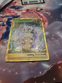 Pokemon TCG Trainer Jamming Tower Card 243/182 Destined Rivals - Image 5
