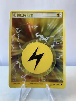 Lightning Energy Holon Phantoms #108/110 Pokemon Card TCG - Image 1