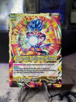 SSB Son Goku, Battling for the Universe P-425 Dragon Ball Super Card Game NM - Image 1