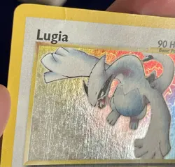 Lugia Neo Genesis Holo Rare Card 9/111 Unlimited Edition - MP - See Description - Image 3