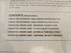 Magic The Gathering FINAL FANTASY Commander Kit COSTCO B G1N - Image 4