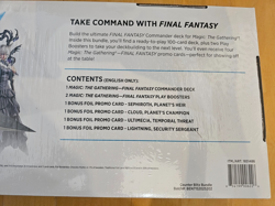 Magic The Gathering FINAL FANTASY Commander Kit COSTCO B G1N - Image 5