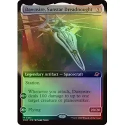 Dawnsire, Sunstar Dreadnought (Extended Art) Edge of Eternities Foil - Image 1