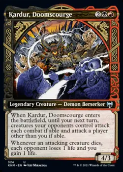 Kardur, Doomscourge (Showcase) [Kaldheim] Magic MTG - Image 1