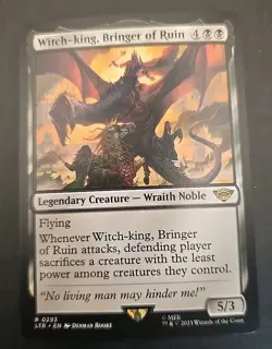 Witch-king, Bringer of Ruin Universes Beyond: the Lord of the Rings Near Mint - Image 1