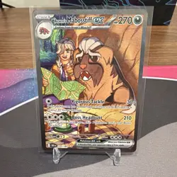 Arven's Mabosstiff EX 235/182 - SIR - Pokemon Destined Rivals - Near Mint NM - Image 1