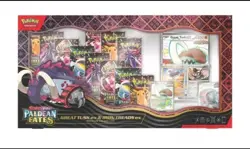 SALE Pokemon TCG Paldean Fates Great Tusk & Iron Treads Premium Collection - Image 1