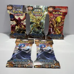 Pokemon TCG: XY Steam Siege Sleeved Booster Pack New Factory Sealed - Bundle 5 - Image 1