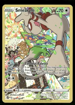 Smeargle TG10/TG30 Ultra Rare Holo NM Pokemon SWSH12: Silver Tempest Trainer Gal - Image 1