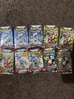 ?? 10x Pokemon TCG Scarlet & Violet Base Set Booster Packs - New Sealed - Image 1