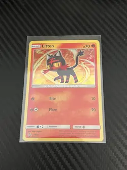 Pokemon TCG Litten Sun & Moon SM23 Promo Promo - Image 1