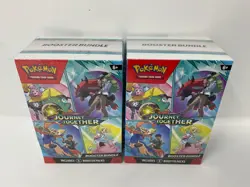 Lot of 2 Pokemon Journey Together Booster Bundles - 12 packs total - Image 1