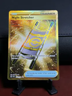 Night Stretcher 251/191 Pokemon TCG S&V Surging Sparks - NM Hyper Rare GOLD Holo - Image 1