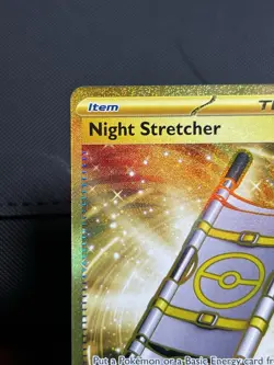 Night Stretcher 251/191 Pokemon TCG S&V Surging Sparks - NM Hyper Rare GOLD Holo - Image 3