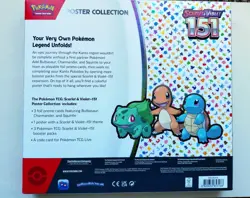 Pokemon Scarlet & Violet 151 Poster Collection Box - Factory sealed - Image 2