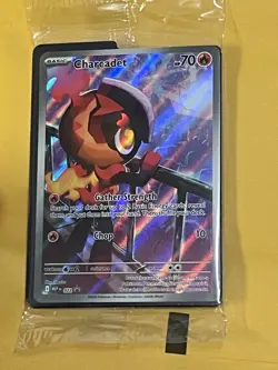 Pokemon Charcadet 022 ETB Black Star Promo - Phantasmal Flames - NM SEALED - Image 1