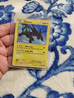 Zekrom 39/116 Plasma Freeze Holo LP Pokemon - Image 1