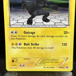 Zekrom BW005 Holo Black Star Promo Black & White Pokemon TCG - Image 2