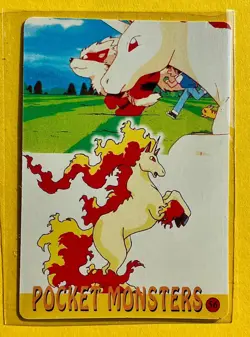 GENGAR ONYX Pokemon Pocket Monsters Vending Prism Sticker HOLO Foil LP - Image 2