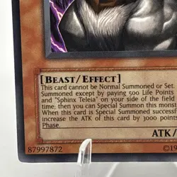 Yu-Gi-Oh! TCG Theinen the Great Sphinx Ultra Rare EP1-EN001 NM Promo Unlimited - Image 4