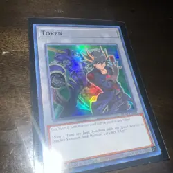 Yu-Gi-Oh! TCG Token Card Yusei & Junk Warrior #TKN5-EN034 Rare - Image 4