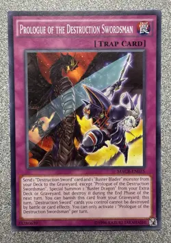 Prologue of the Destruction Swordsman MACR-EN075 Common Unlimited Edition NM - Image 1