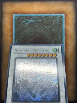 Yugioh Stardust Dragon TDGS-EN040 Ghost Rare NM (#4) - Image 2