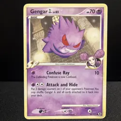 Gengar GL 40/111 SP Pokemon TCG Card Platinum Rising Rivals HP - Image 1