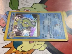 Pokemon Card Gyarados 7/130 Base Set 2 HOLO RARE - MP - Image 2