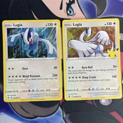 Lugia 132/185 NM, 22/25 MP Holo Rare Pokemon Card - Image 1