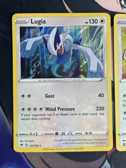 Lugia 132/185 NM, 22/25 MP Holo Rare Pokemon Card - Image 3