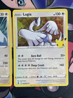 Lugia 132/185 NM, 22/25 MP Holo Rare Pokemon Card - Image 5