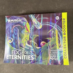 EDGE OF ETERNITIES MAGIC THE GATHERING MTG COLLECTOR BOOSTER 15 CARDS SEALED - Image 1