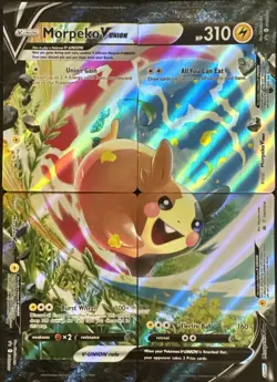 Morpeko V-Union SWSH215 SWSH: Sword & Shield Promo Cards Holo Pokemon - Image 1