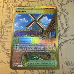 Pokemon Artazon Card - Holo Hyper Rare SV03: Obsidian Flames 229/197 TCG - Image 1