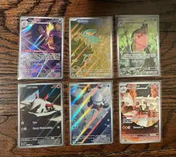 Pokemon TCG - Illustration Rare LOT of 6 Cards (S&V ERA 2024-2025) - NM - Image 1