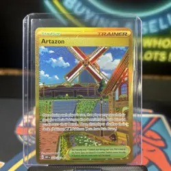 Pokemon Artazon Card - Holo Hyper Rare SV03: Obsidian Flames 229/197 TCG - Image 3
